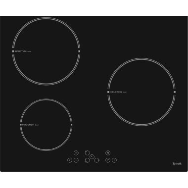 htech HTK66630 EG8372 Induktionskochfeld autark 60 cm 3...