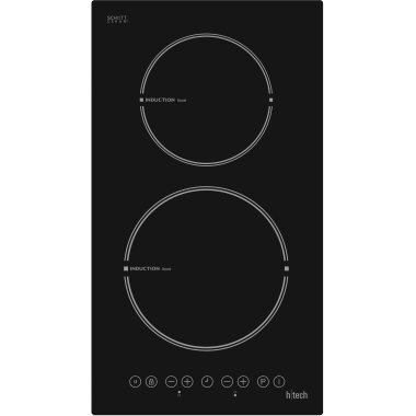 Htech Htk66300 Eg8302 Induction Hob Self-Sufficient 30 Cm 2 Cooking Zones Touch Control