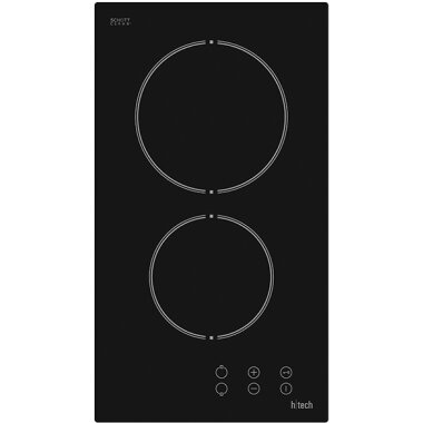 htech HTK44301 EG8303 Glaskeramik-Kochfeld autark 30 cm 2...