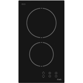 htech HTK44301 EG8303 Glaskeramik-Kochfeld autark 30 cm 2...