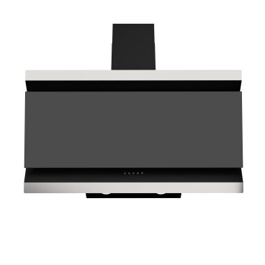 Htech Htd57312 Eg8809, Wall Hood, 80 Cm Head-Free Design, 600 M³/H, Stainless Steel/Glass