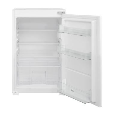 htech HTR12252 EG8715, Einbau Kühlschrank, 126 l, Abtauautomatik, LED, sehr leise 38 dB
