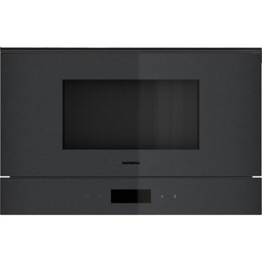 Gaggenau GM221100, Gaggenau Serie Minimalistic, Mikrowelle, Türanschlag: links, Gaggenau Onyx