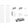 Miele DFKS-U Flachkanal-Set Umluft für KMDA 7476 / 7633 / 7634 11250350