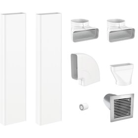 Miele DFKS-AR Flachkanal-Set Abluft für KMDA 7272-1...