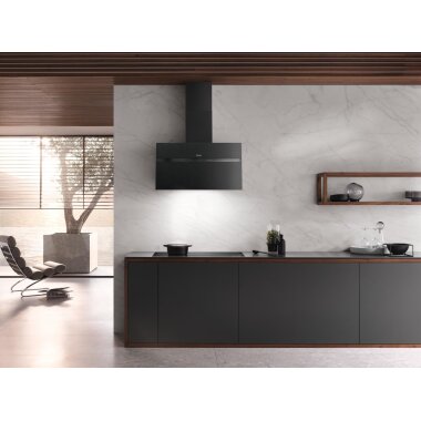 Miele DADC 9000 Mattschwarzer Kamin 12506090