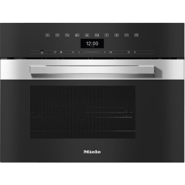 Miele DGM 7440 Dampfgarer mit Mikrowelle 11106520, Edelstahl/CleanSteel