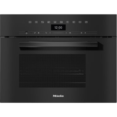 Miele DGM 7440 Dampfgarer mit Mikrowelle 11106530, Obsidianschwarz