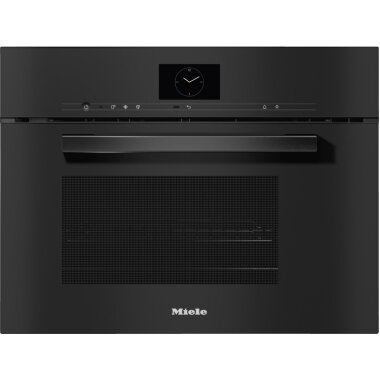 Miele DGM 7640 Dampfgarer mit Mikrowelle 11106600, Obsidianschwarz