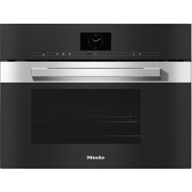 Miele DGM 7640 Dampfgarer mit Mikrowelle 11106620, Edelstahl/CleanSteel