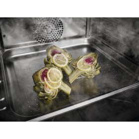Miele DGC 7460 HCX Pro Griffloser Dampfbackofen 12100200, Obsidianschwarz