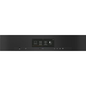 Miele DGC 7845 HCX Pro Griffloser Kompakt-Dampfbackofen mit Frisch- und Abwasseranschluss 12100710, Obsidianschwarz