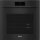 Miele DGC 7865 HCX Pro Griffloser Dampfbackofen mit Frisch- und Abwasseranschluss 12100970, Obsidianschwarz