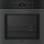 Miele DGC 7460 HCX Pro Griffloser Dampfbackofen 12305540, Obsidianschwarz matt