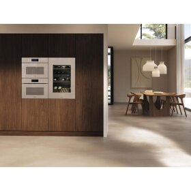 Miele DGC 7840 HCX Pro Griffloser Kompakt-Dampfbackofen 12613870, Pearlbeige