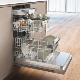 Miele G 5740 SCi SL Integrierter Geschirrspüler 45cm  12142750, Edelstahl CleanSteel