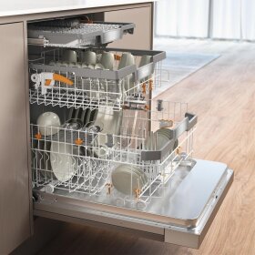 Miele G 7233 SCi E Integrierter Geschirrspüler 12338120, Edelstahl CleanSteel
