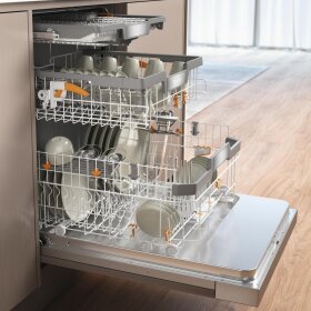 Miele G 7238 SCi XXL E Integrierter Geschirrspüler XXL 12338130, Edelstahl CleanSteel
