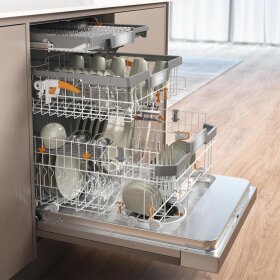 Miele G 7623 SCi AutoDos E Integrierter Geschirrspüler 12338470, Edelstahl CleanSteel