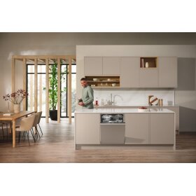 Miele G 7788 SCVi XXL AutoDos K2O FF Vollintegrierter Geschirrspüler XXL 12338600, Obsidianschwarz