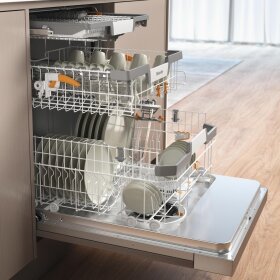 Miele G 7608 SCi XXL AutoDos Integrierter Geschirrspüler XXL 12912170, Edelstahl CleanSteel