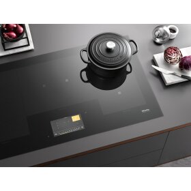 Miele KM 7999 FL Herdunabhängiges Induktionskochfeld 11128800, Schwarz