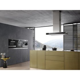 Miele DA 6698 D Puristic Version 6000 Insel-Dunstabzugshaube 10750490, Edelstahl