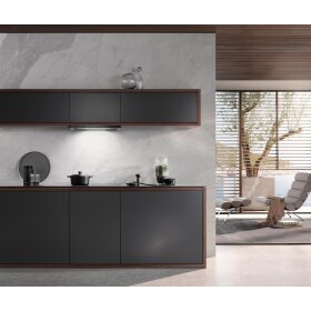 Miele DAS 4630 Flachpaneelhaube 11862200, Obsidianschwarz