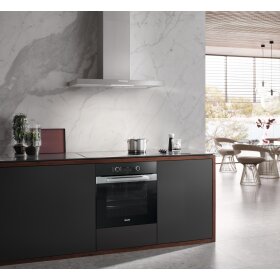 Miele DAW 1920 Active Wand-Dunstabzugshaube 12061590, Edelstahl