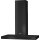 Miele PUR 98 W Wand-Dunstabzugshaube 12358160, Mattschwarz