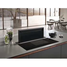 Miele DAD 4841 Black Levantar Downdraft-Dunstabzug 12428800, Obsidianschwarz