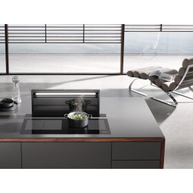 Miele DAD 4841 Black Levantar Downdraft-Dunstabzug 12428800, Obsidianschwarz