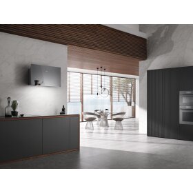 Miele DA 9092 W Screen Wand-Dunstabzugshaube 12506070, Graphitgrau