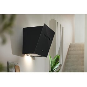 Miele DAH 1650 Active Wand-Dunstabzugshaube 12533860, Obsidianschwarz