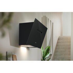 Miele DAH 1850 Active Wand-Dunstabzugshaube 12533880, Obsidianschwarz