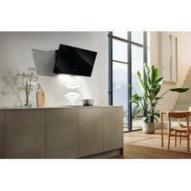 Miele DAH 2960 EXTA Escala Wand-Dunstabzugshaube 12533990, Obsidianschwarz