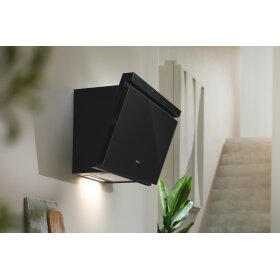 Miele DAH 4870 Sienna Wand-Dunstabzugshaube 12534020, Obsidianschwarz