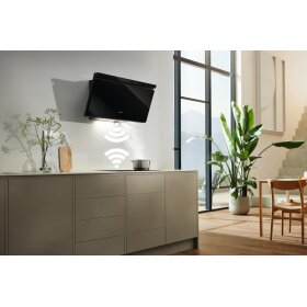 Miele DAH 4970 Sienna Wand-Dunstabzugshaube 12534070, Obsidianschwarz