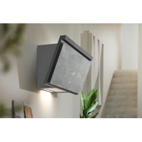 Miele DAH 4970 Sienna Wand-Dunstabzugshaube 12534090, Concrete-Optic