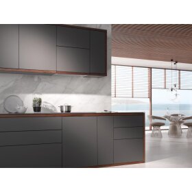 Miele DAZ 1620 Zwischenbauhaube 12697760, Edelstahloptik