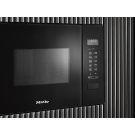 Miele M 2234 SC Einbau-Mikrowellengerät 11103460, Obsidianschwarz