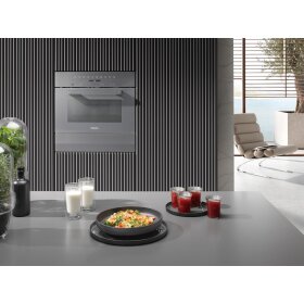 Miele M 7244 TC Einbau-Mikrowellengerät 11103660, Graphitgrau