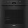 Miele H 7464 BPX Griffloser Backofen 11105780, Obsidianschwarz