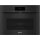 Miele H 7840 BMX Griffloser Kompakt-Backofen mit Mikrowelle 11106020, Obsidianschwarz