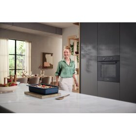 Miele H 2861 BP Backofen 12144590, Graphitgrau