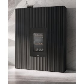 Miele KWT 6422 iG-1 Einbau-Weintemperierschrank 88cm Nischenhöhe 12364280, Obsidianschwarz Glas