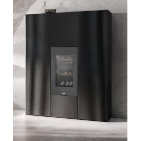 Miele KWT 6422 iG-1 Einbau-Weintemperierschrank 88cm Nischenhöhe 12364300, Graphitgrau Glas