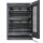 Miele KWTUS 7196 E Unterbau-Weintemperierschrank 86-92cm Nischenhöhe 12519660, Obsidianschwarz Glas