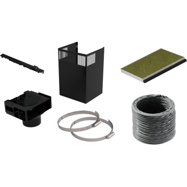 Bosch DWZ1FB6I6, Long-life Clean Air Umluftset, Schwarz