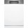 Bosch SMI2HTS08E, Serie 2, Teilintegrierter Geschirrspüler, 60 cm, Gebürsteter Stahl